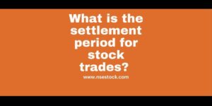 Stock trades settlement period